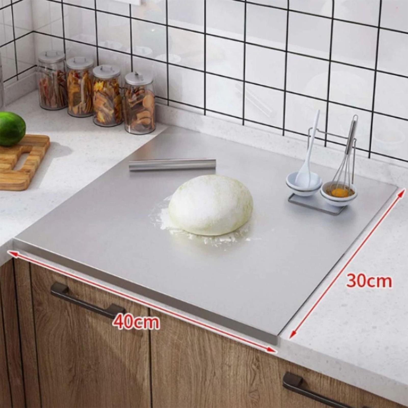 Kitchen Tools In Baking - Tabla de Cortar de Acero Inoxidable