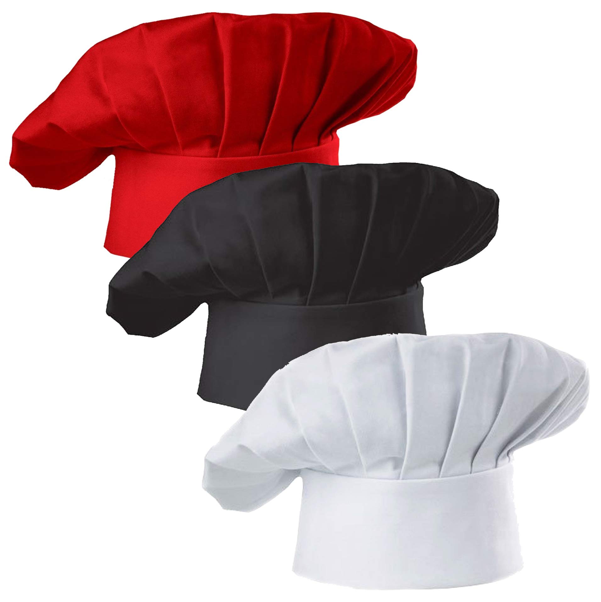 Kitchen Baker - Juego de 3 Gorros de Chef