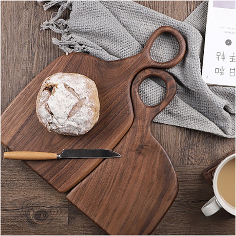 Baking In Kitchen - Tablas de cortar sólidas de nogal