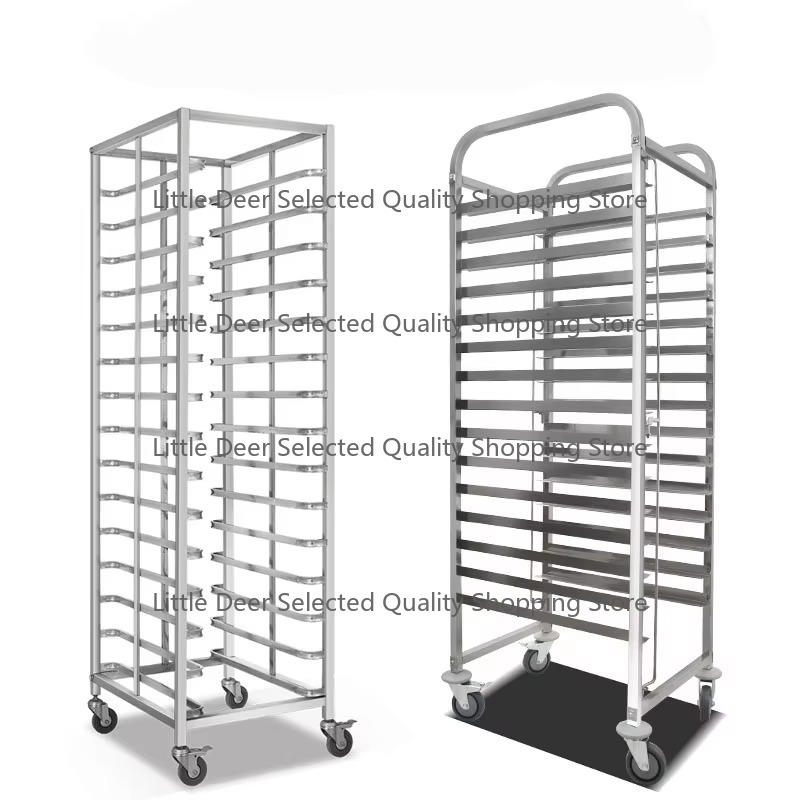 Kitchen Baking Trolley - Carro para hornear de acero inoxidable