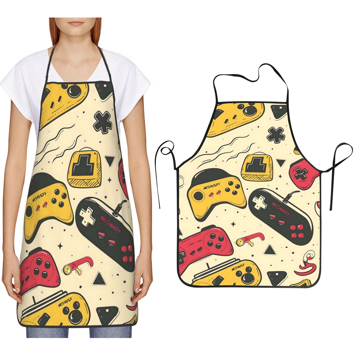 Kitchen Baking Game - Controlador de jugador, videojuego, delantales Vintage,