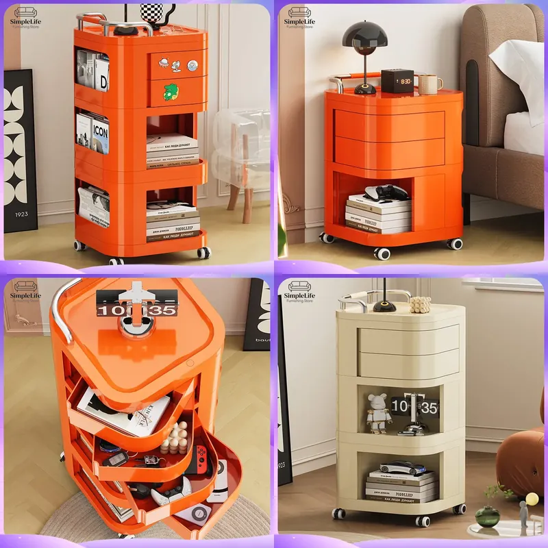 Kitchen Baking Trolley - Carrito de Cocina con Ruedas, Carro