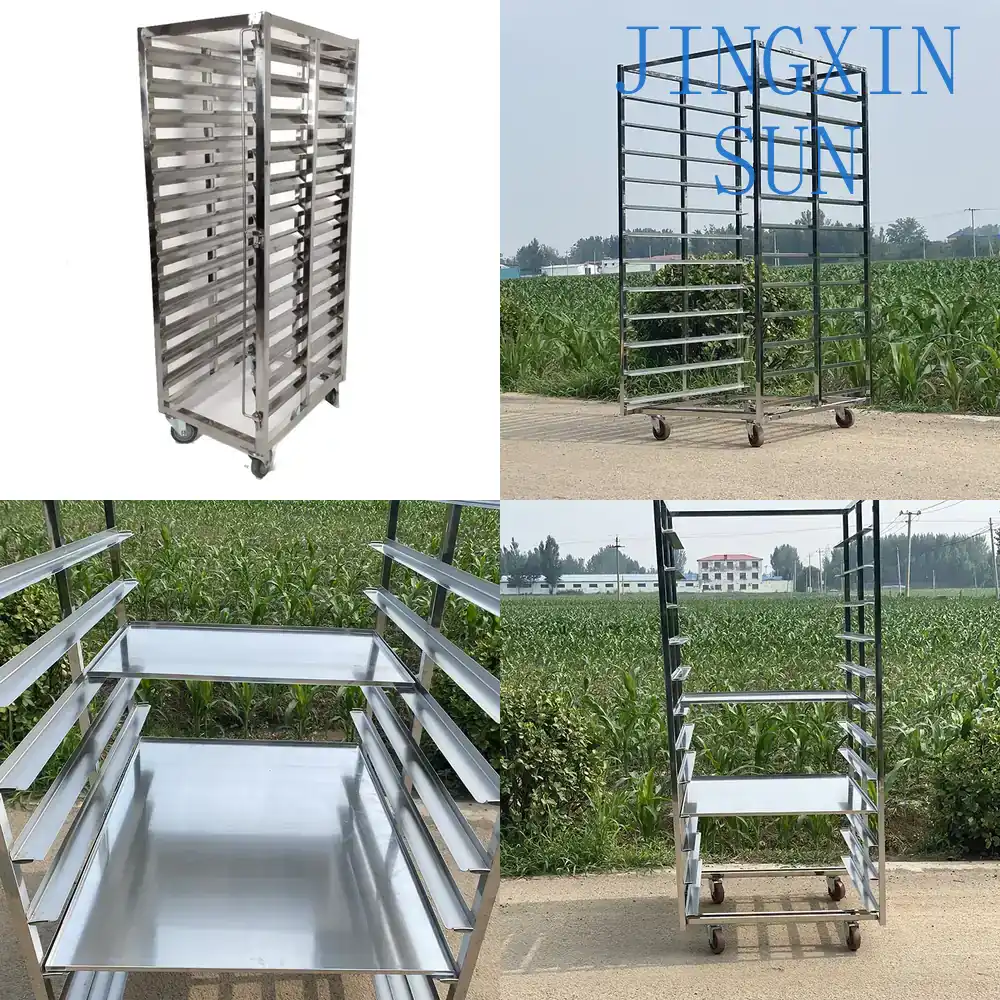 Kitchen Baking Trolley - Carro de enfriamiento de acero inoxidable