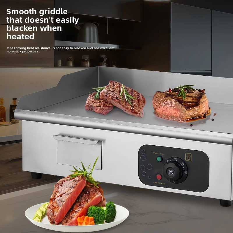 Kitchen Baking Zone - Horno eléctrico de acero inoxidable (grado