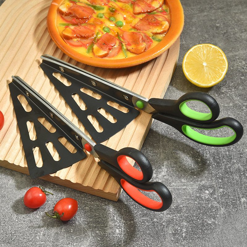 Kitchen Shears In Baking - Tijeras de pizza desmontables de acero
