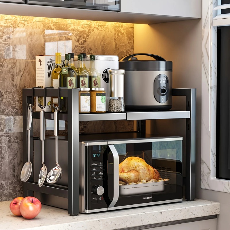 Estante Extensible Ajustable p - Kitchen Baking Organization reseña y precio