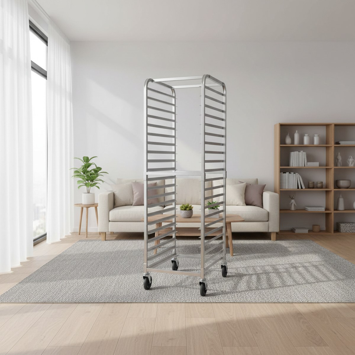 Carrito de Almacenamiento de A - Kitchen Baking Trolley reseña y precio