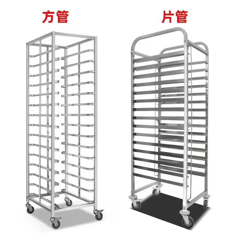 Carrito de Acero Inoxidable co - Kitchen Baking Trolley reseña y precio