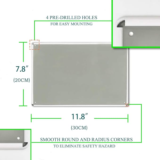 Letreros de metal rústicos par - Kitchen Baking Conversion Chart reseña y precio