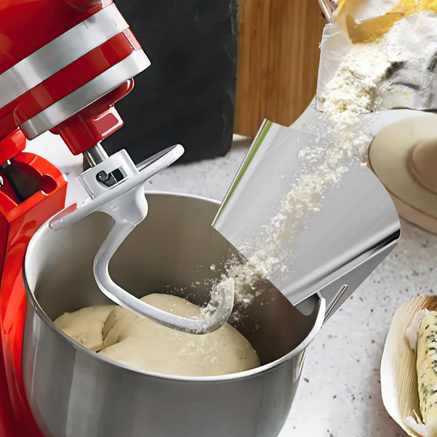 Canal de vertido para batidora - Kitchenaid Baking Set reseña y precio