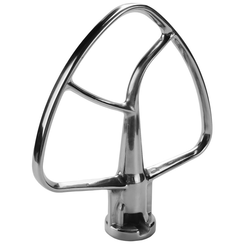 Batidor plano de acero inoxida - Kitchen Baking Aid reseña y precio