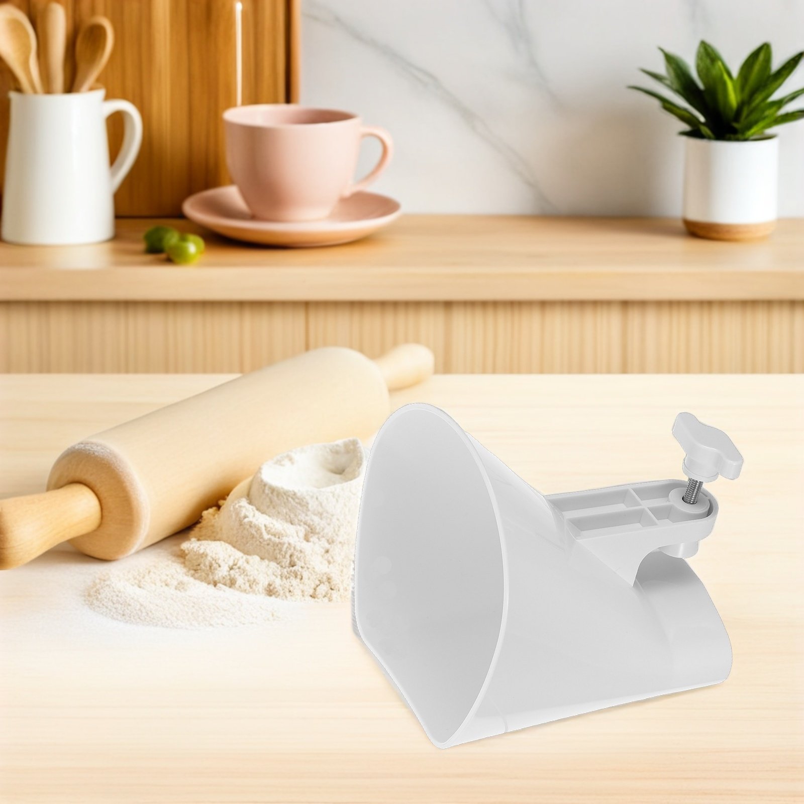 Embudo guía de harina para bat - Baking (Kitchen Ingredient) reseña y precio