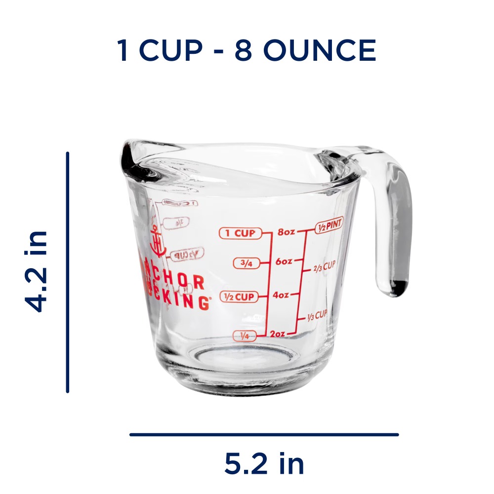 Juego de 2 tazas medidoras de  - Baking (Kitchen Ingredient) reseña y precio