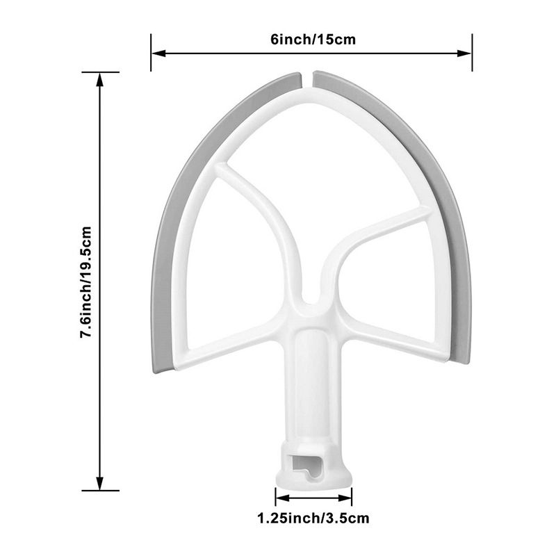 Batidor de Borde Flexible para - Kitchenaid Baking Set reseña y precio