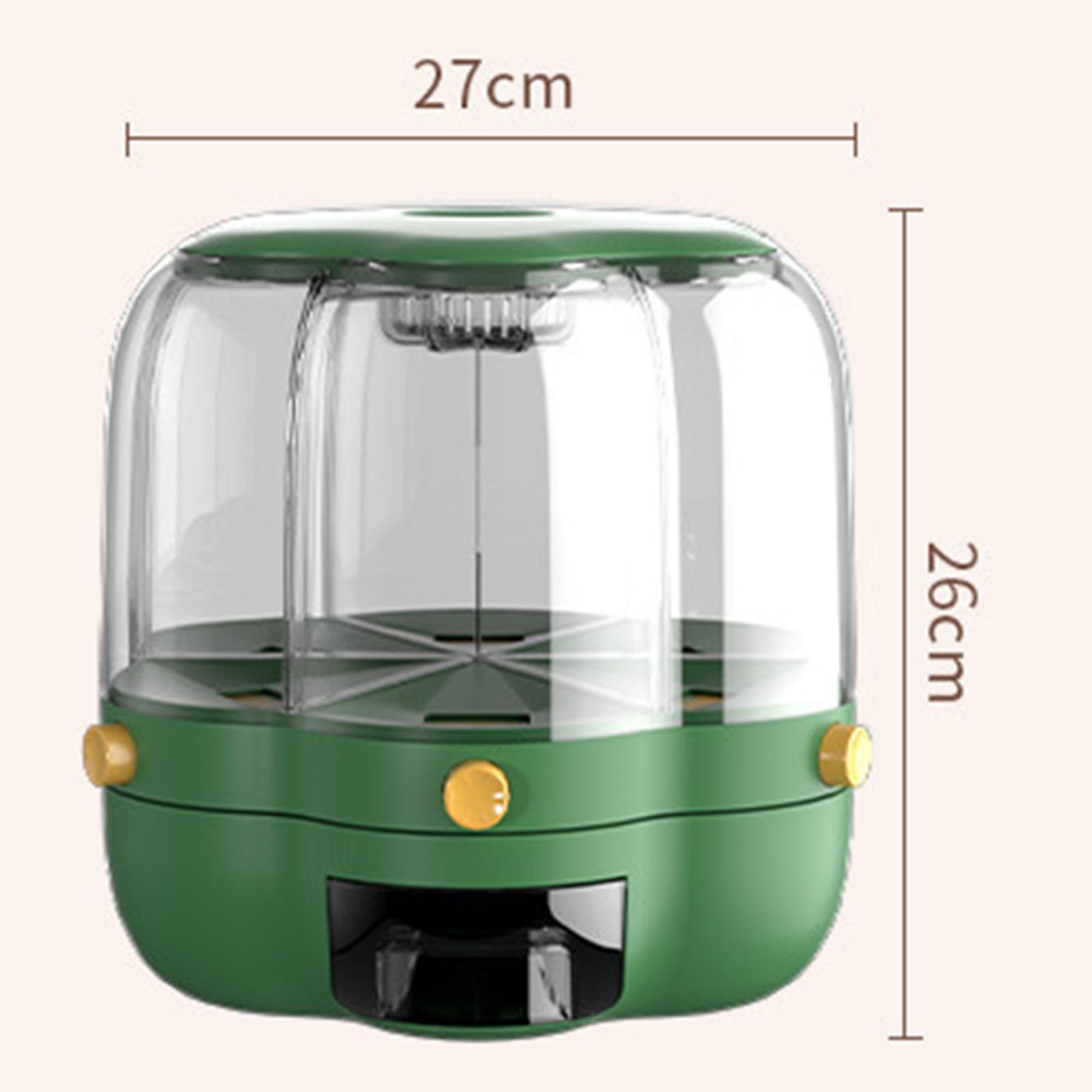 Dispensador Giratorio de Cerea - Kitchen Baking Organization reseña y precio