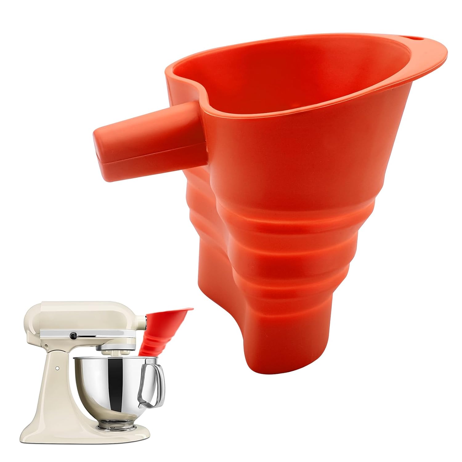 Embudo de Silicona de Grado Al - Kitchen Baking Aid reseña y precio