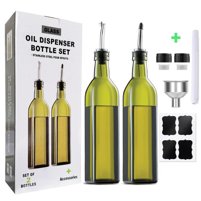 Dispensador de Aceite y Vinagr - Kitchen Glass Baking Set reseña y precio