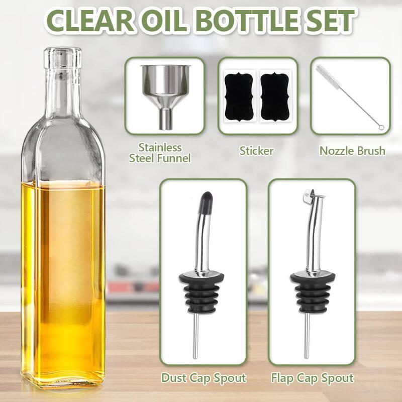 Dispensador de Aceite y Vinagr - Kitchen Glass Baking Set reseña y precio