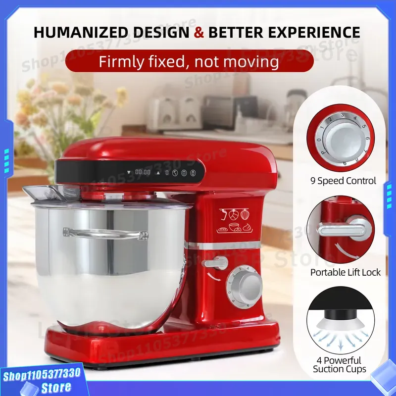 Batidora de masa de alta poten - Kitchen Robot Baking reseña y precio