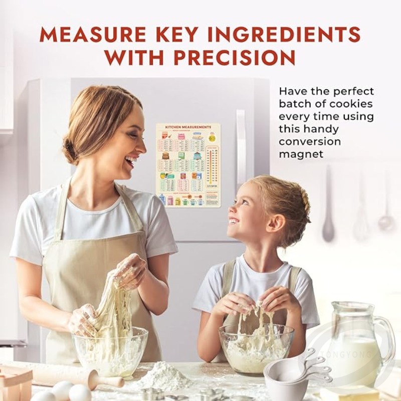 Tabla de conversión de cocina, - Kitchen Baking Conversion Chart reseña y precio