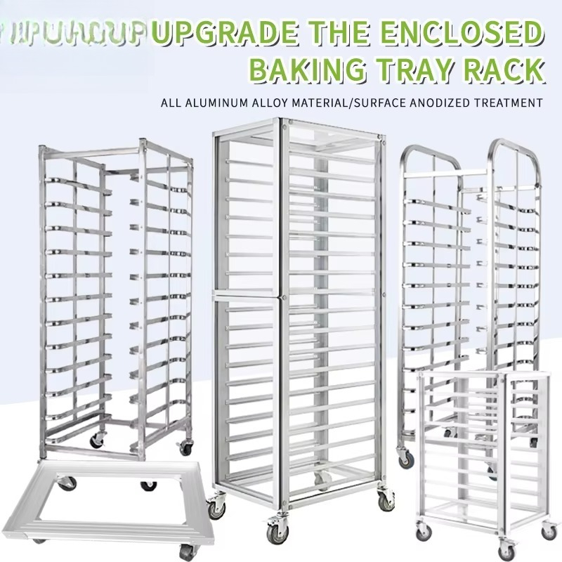 Carrito de Aluminio Comercial  - Kitchen Baking Trolley reseña y precio