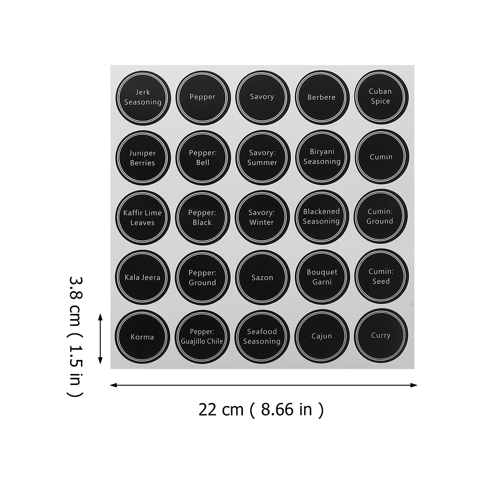 13 Etiquetas Adhesivas Tipo Pi - Kitchen Baking Organization reseña y precio