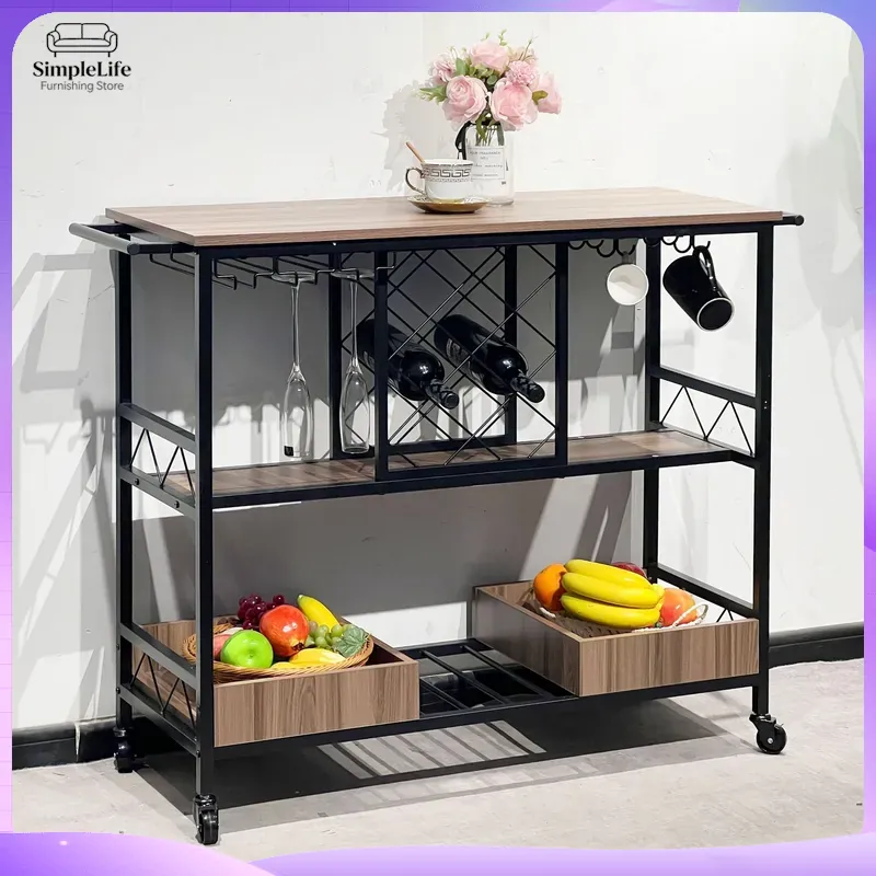 Carrito de Cocina Multifuncion - Kitchen Baking Trolley reseña y precio