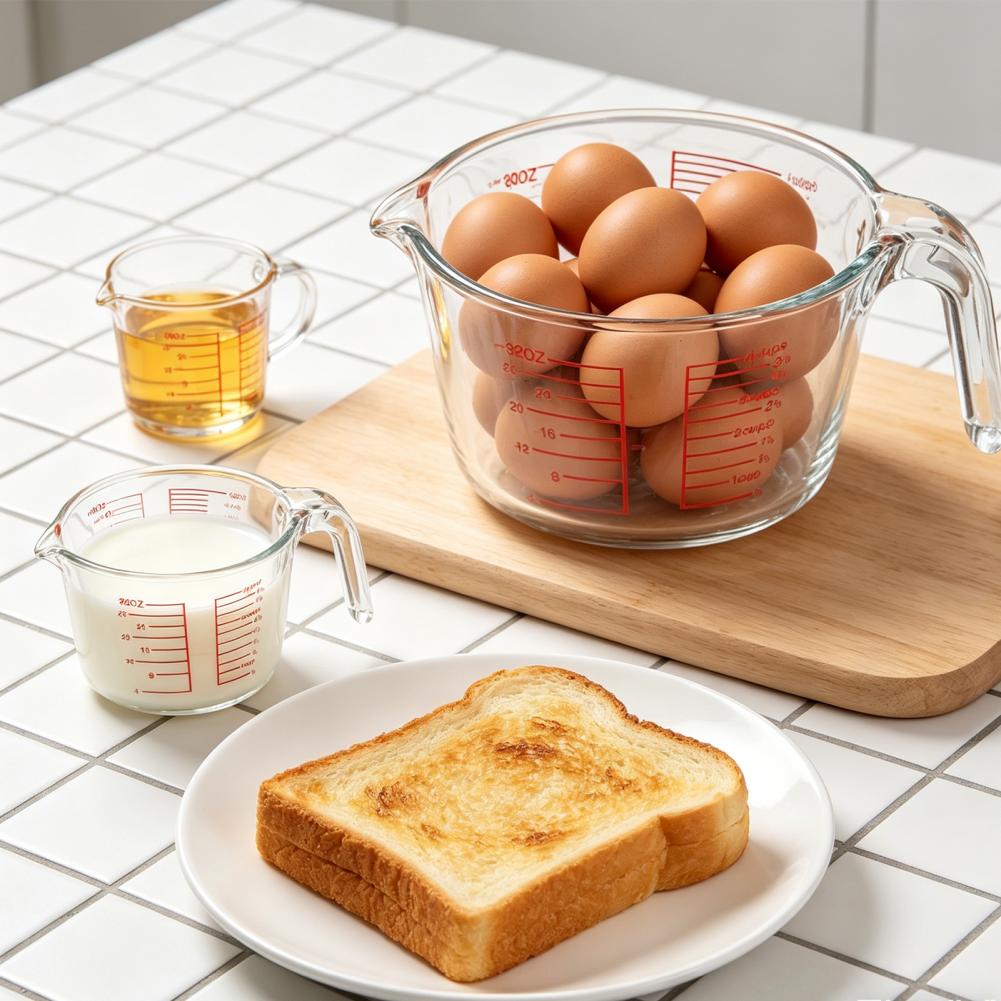 Juego de Tazas Medidoras de Vi - Kitchen Glass Baking Set reseña y precio