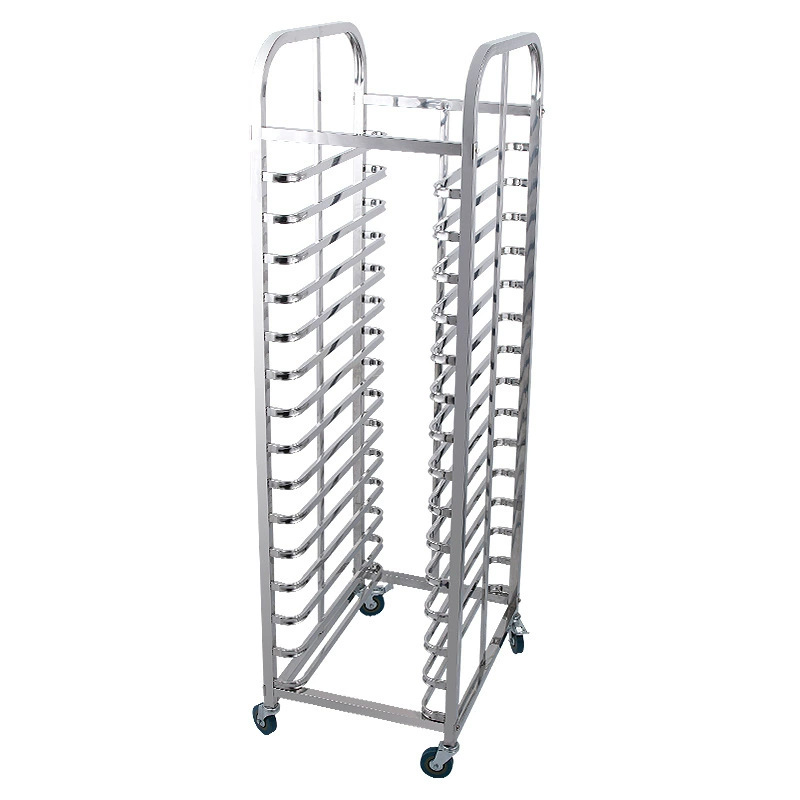 Carro de Acero Inoxidable de 1 - Kitchen Baking Trolley reseña y precio