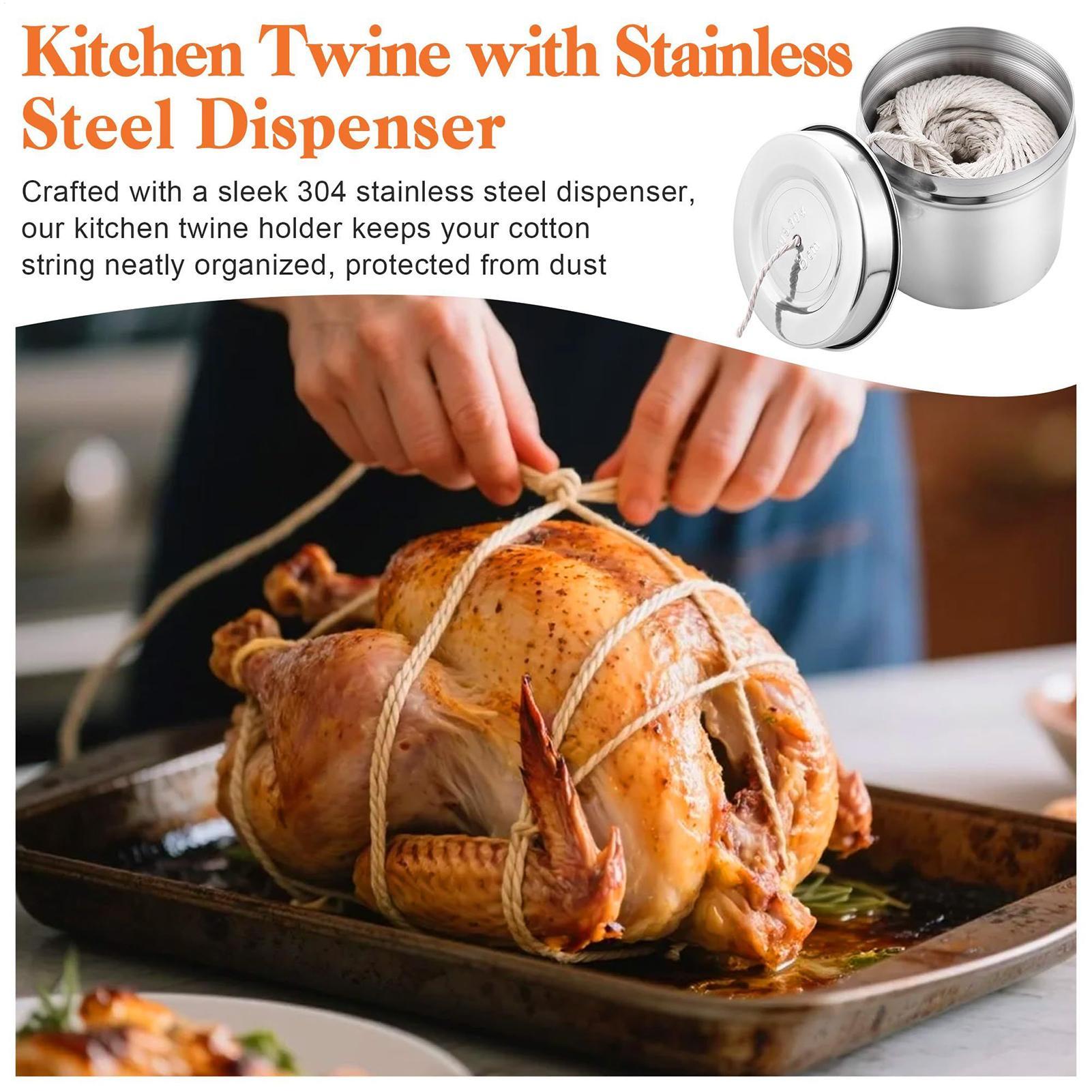 Hilo de cocina de 2 rollos de  - Kitchen Baking Twine reseña y precio