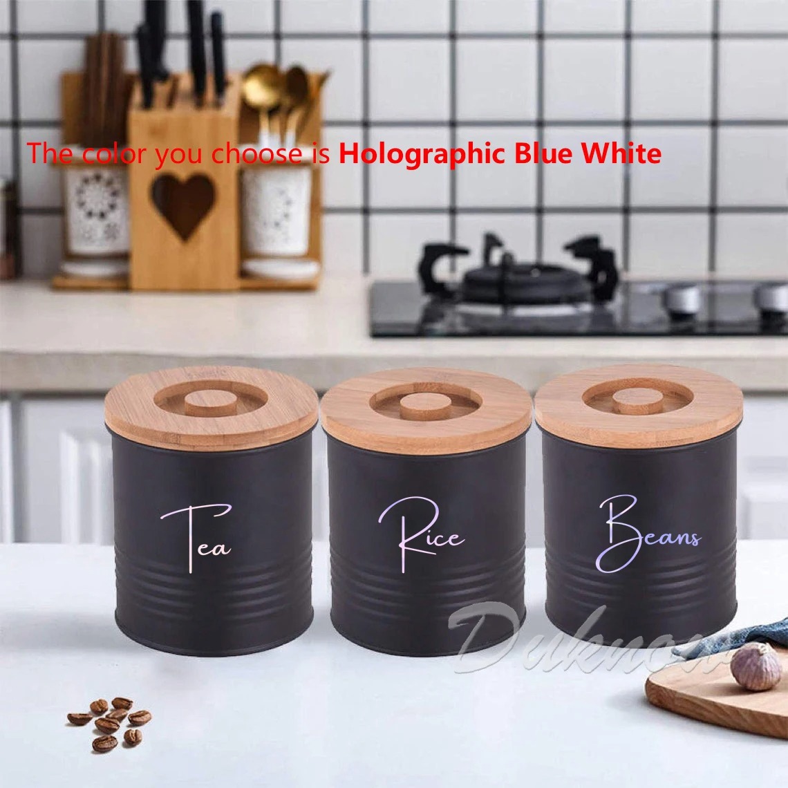 Etiquetas Adhesivas Impermeabl - Kitchen Baking Organization reseña y precio
