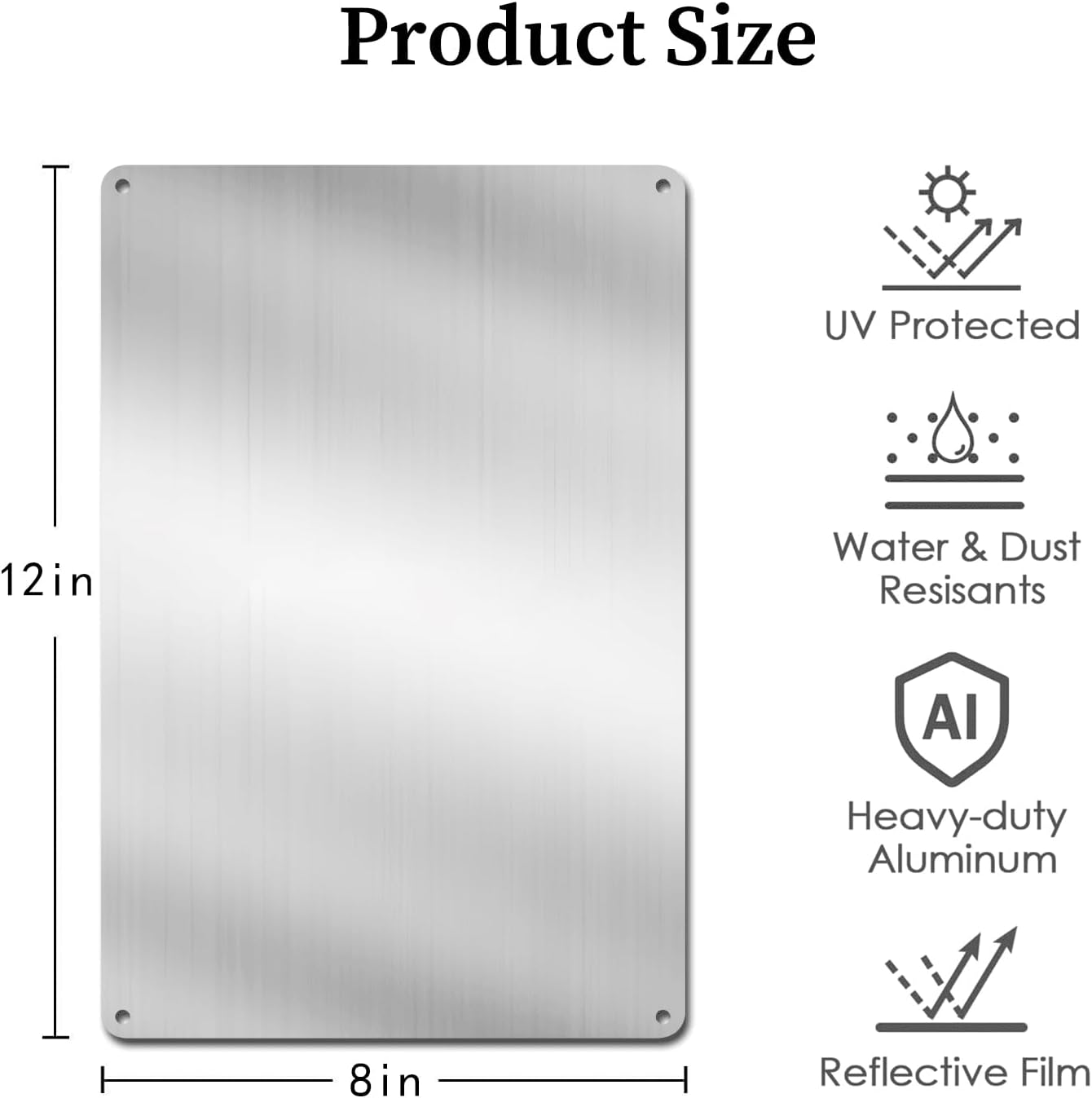 Decoración rústica de estaño,  - Kitchen Baking Conversion Chart reseña y precio