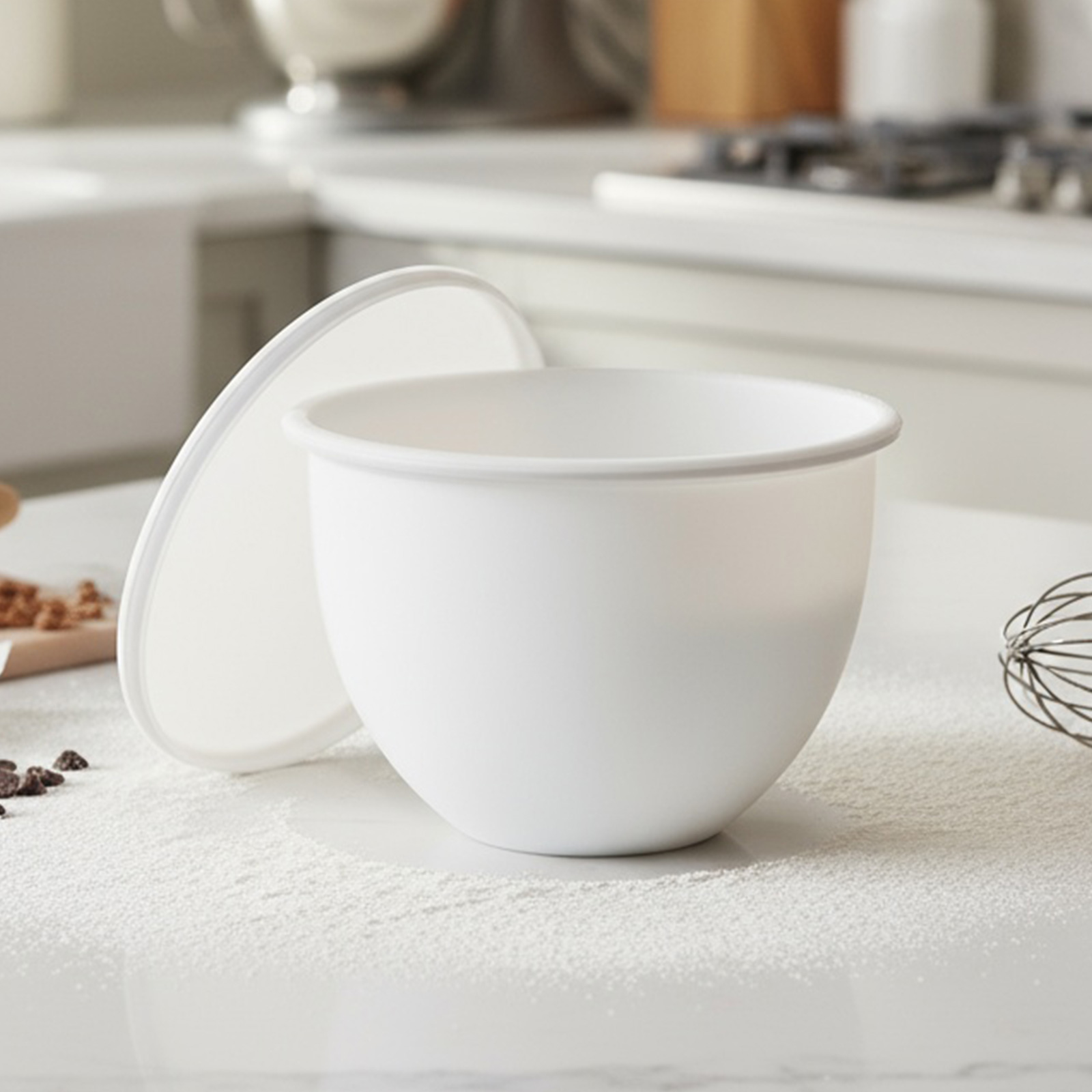 Tazón de Silicona para Batidor - Kitchen Baking Aid reseña y precio