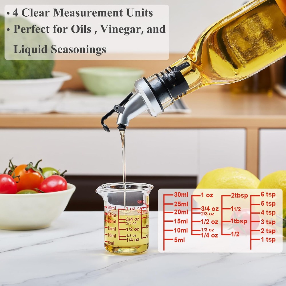 Taza Medidora de Vidrio de Bor - Kitchen Glass Baking Set reseña y precio