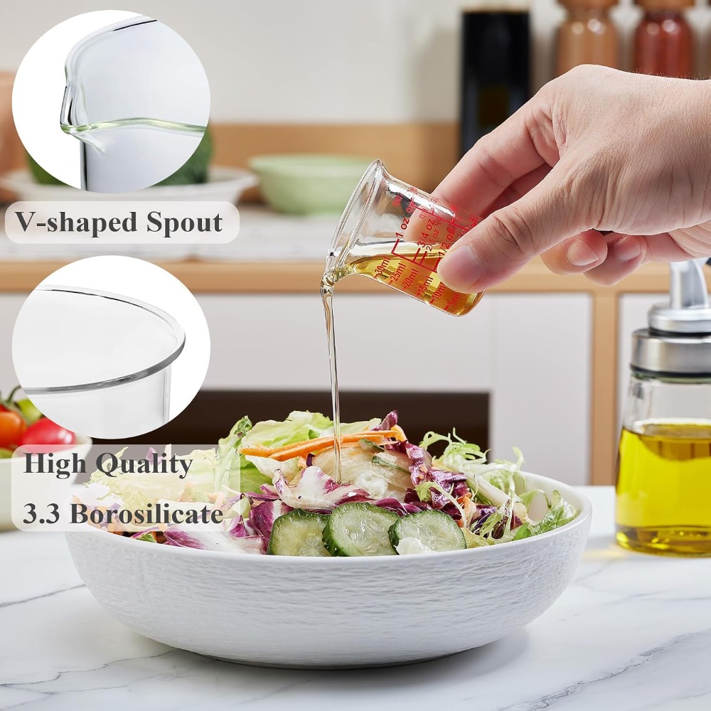 Taza Medidora de Vidrio de Bor - Kitchen Glass Baking Set reseña y precio