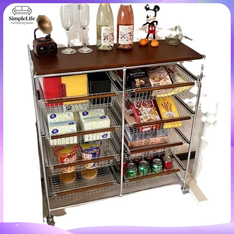 Carrito de Cocina Retro con Ru - Kitchen Baking Trolley reseña y precio