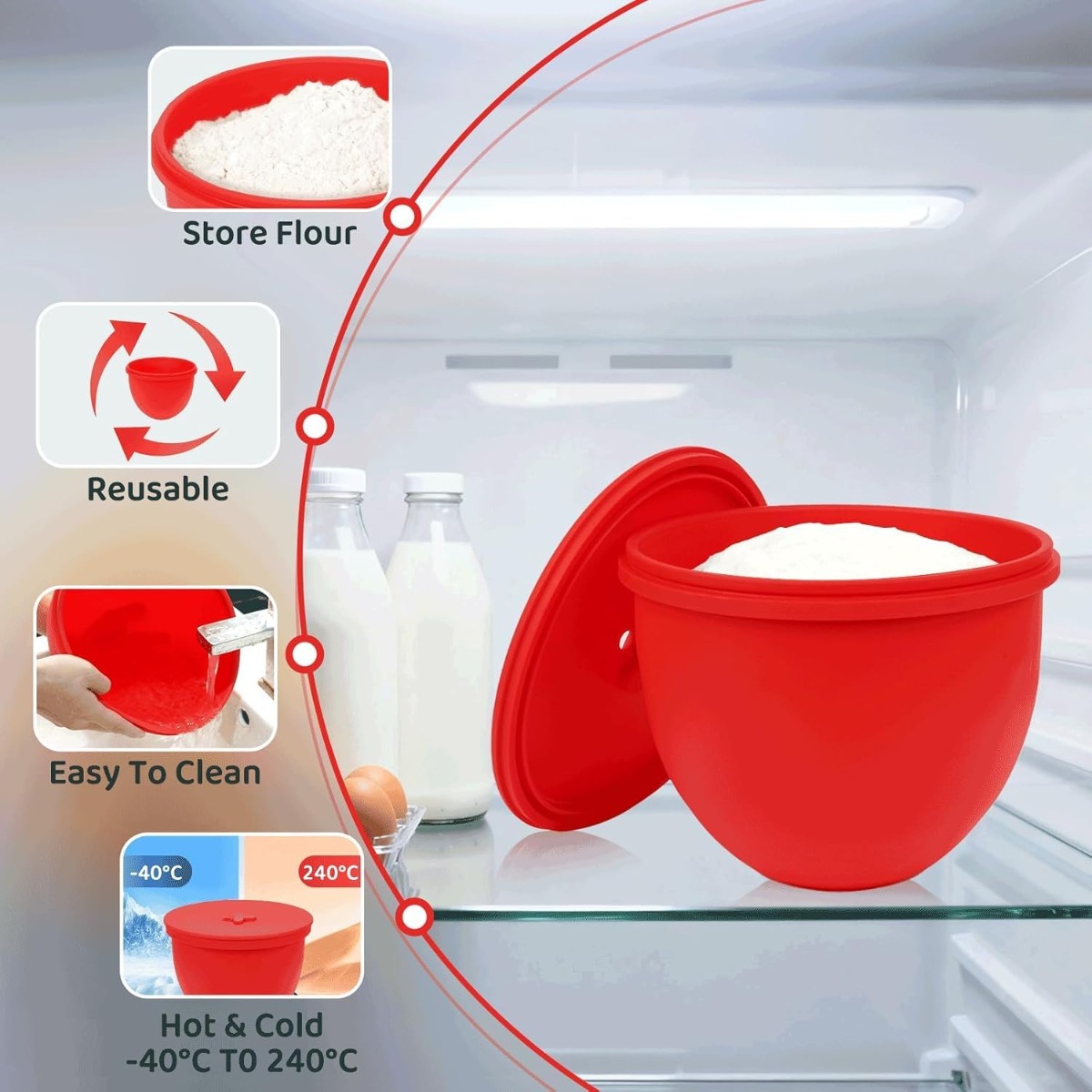 Revestimiento de silicona para - Kitchen Baking Aid reseña y precio