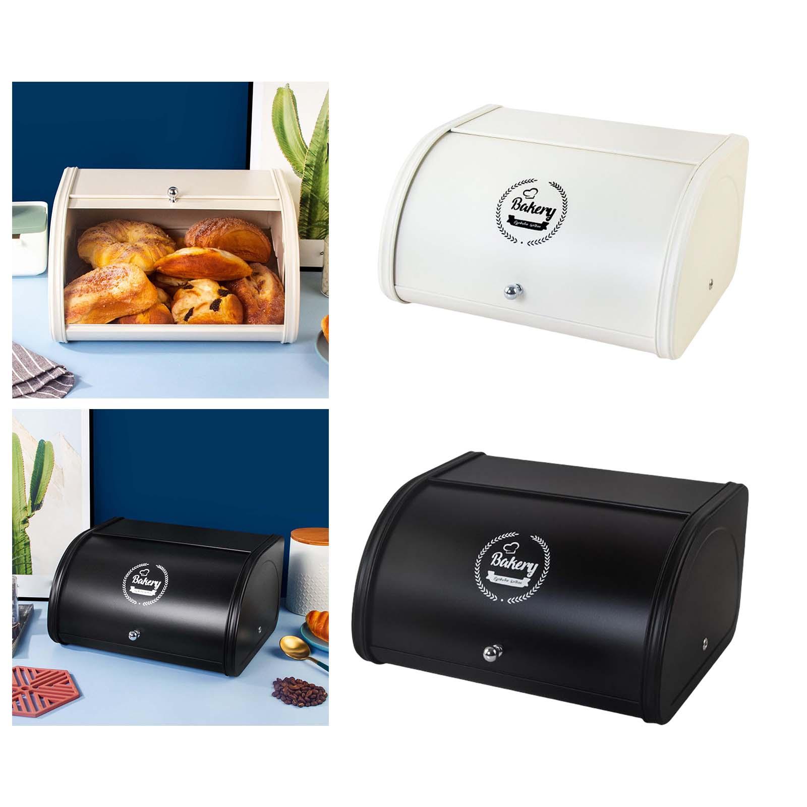 Contenedor Metálico para Pan,  - Kitchen Baking Organization reseña y precio