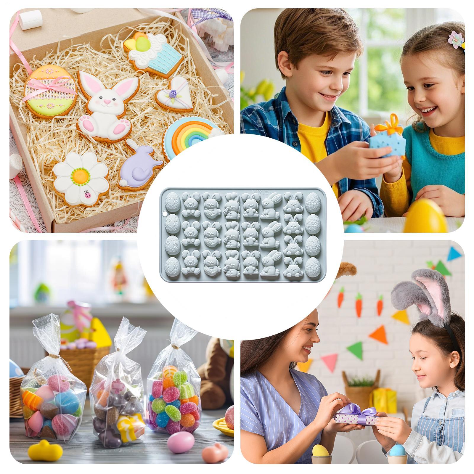 Moldes de silicona para Pascua - Silicone Cake Mold reseña y precio