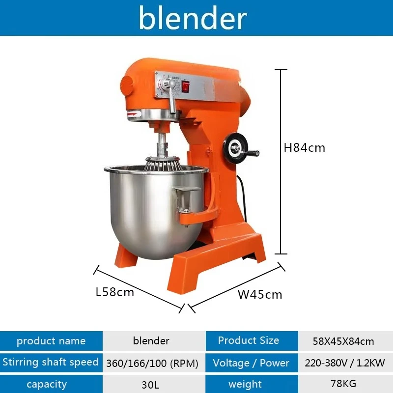 Batidora Eléctrica de 30L para - Baking In Kitchen reseña y precio