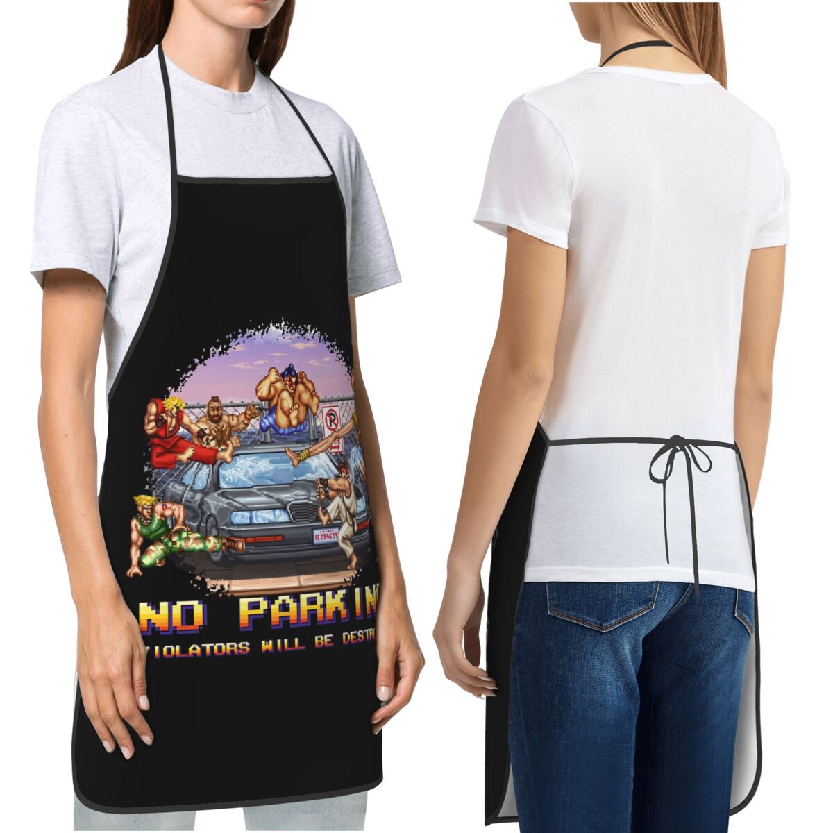 Delantal de cocina Street Figh - Kitchen Baking Game reseña y precio