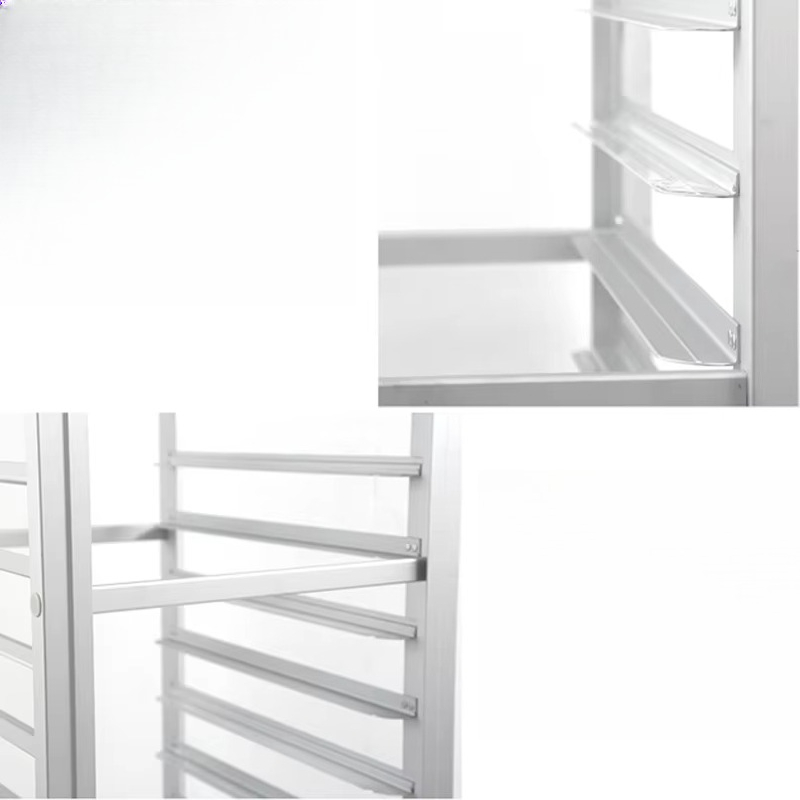 Carrito de aluminio comercial  - Kitchen Baking Trolley reseña y precio