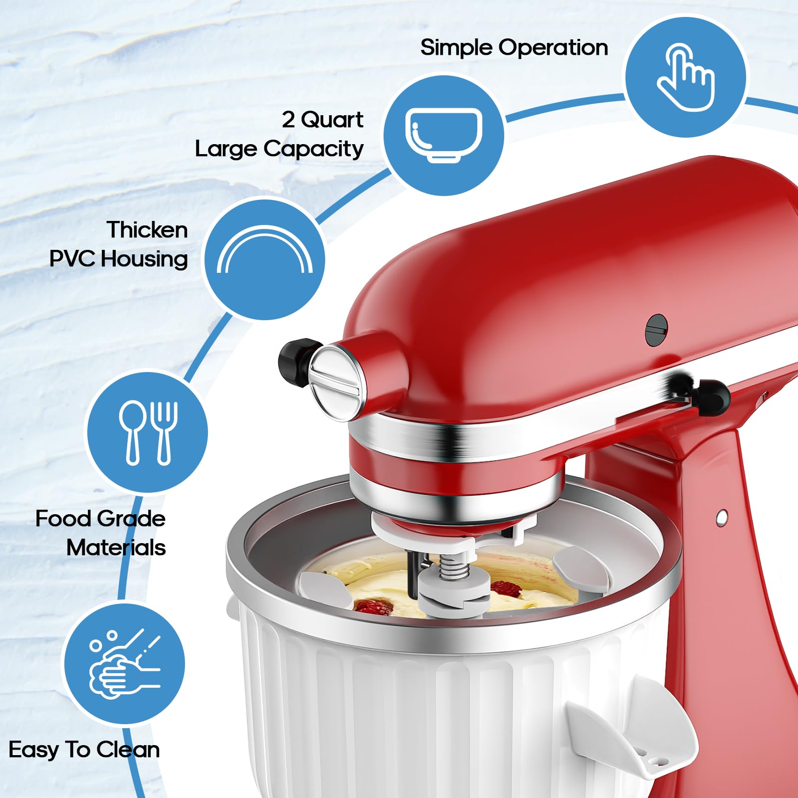 Accesorio para Hacer Helados d - Kitchenaid Baking Set reseña y precio