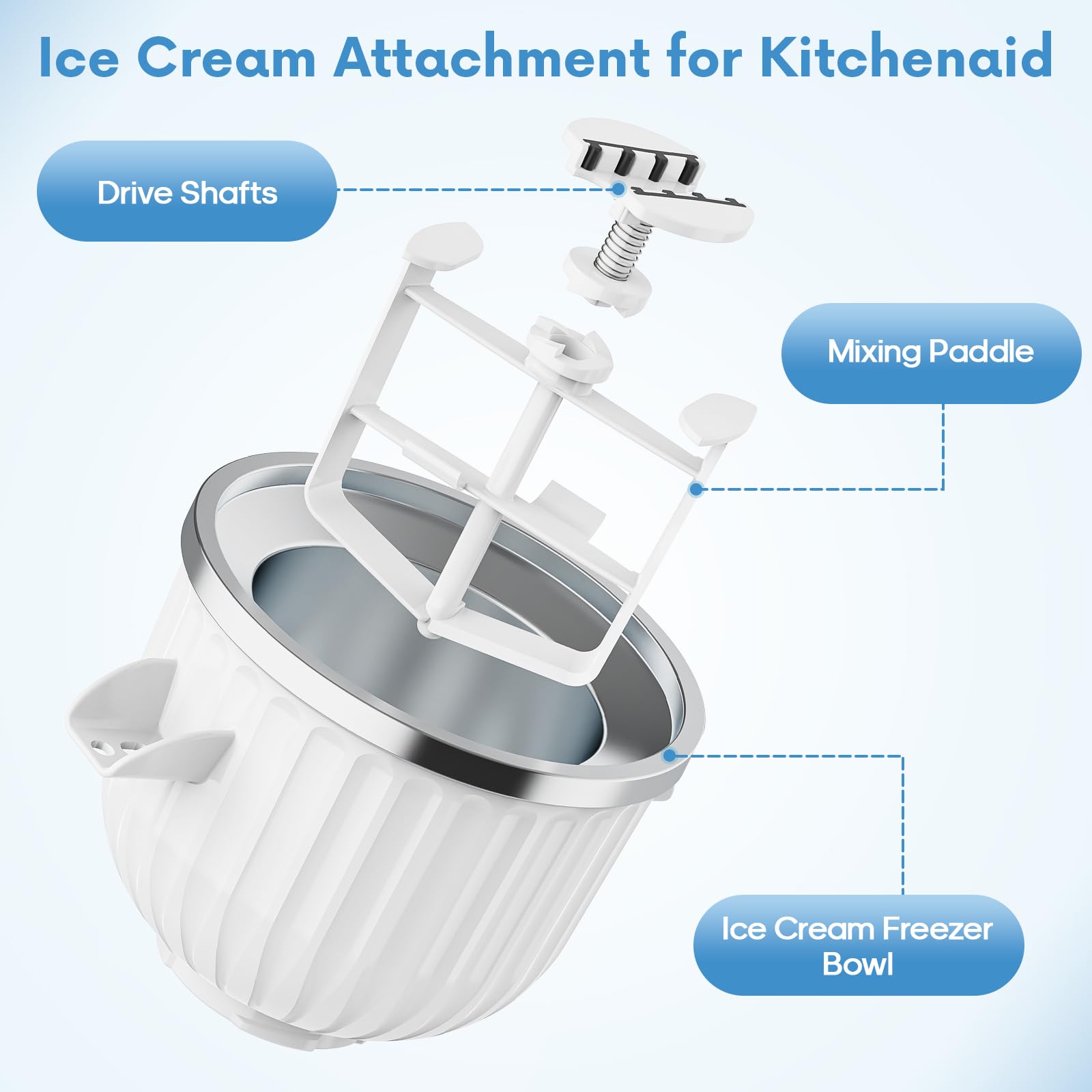 Accesorio para Hacer Helados d - Kitchenaid Baking Set reseña y precio