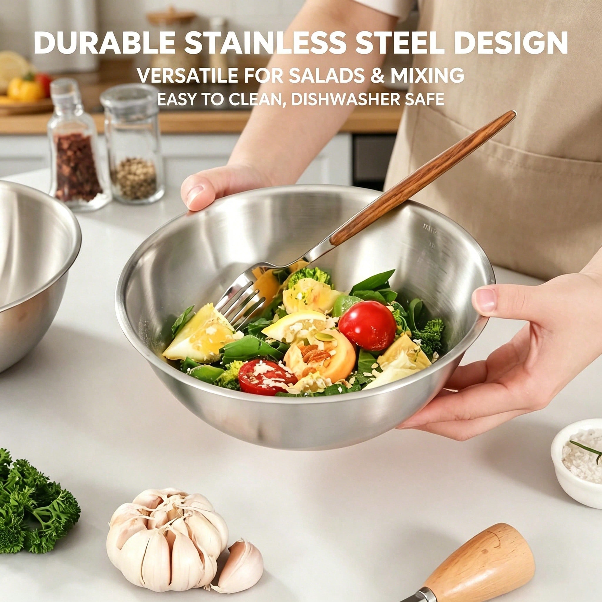 Juego de 4 Tazones Multifuncio - Baking (Kitchen Ingredient) reseña y precio