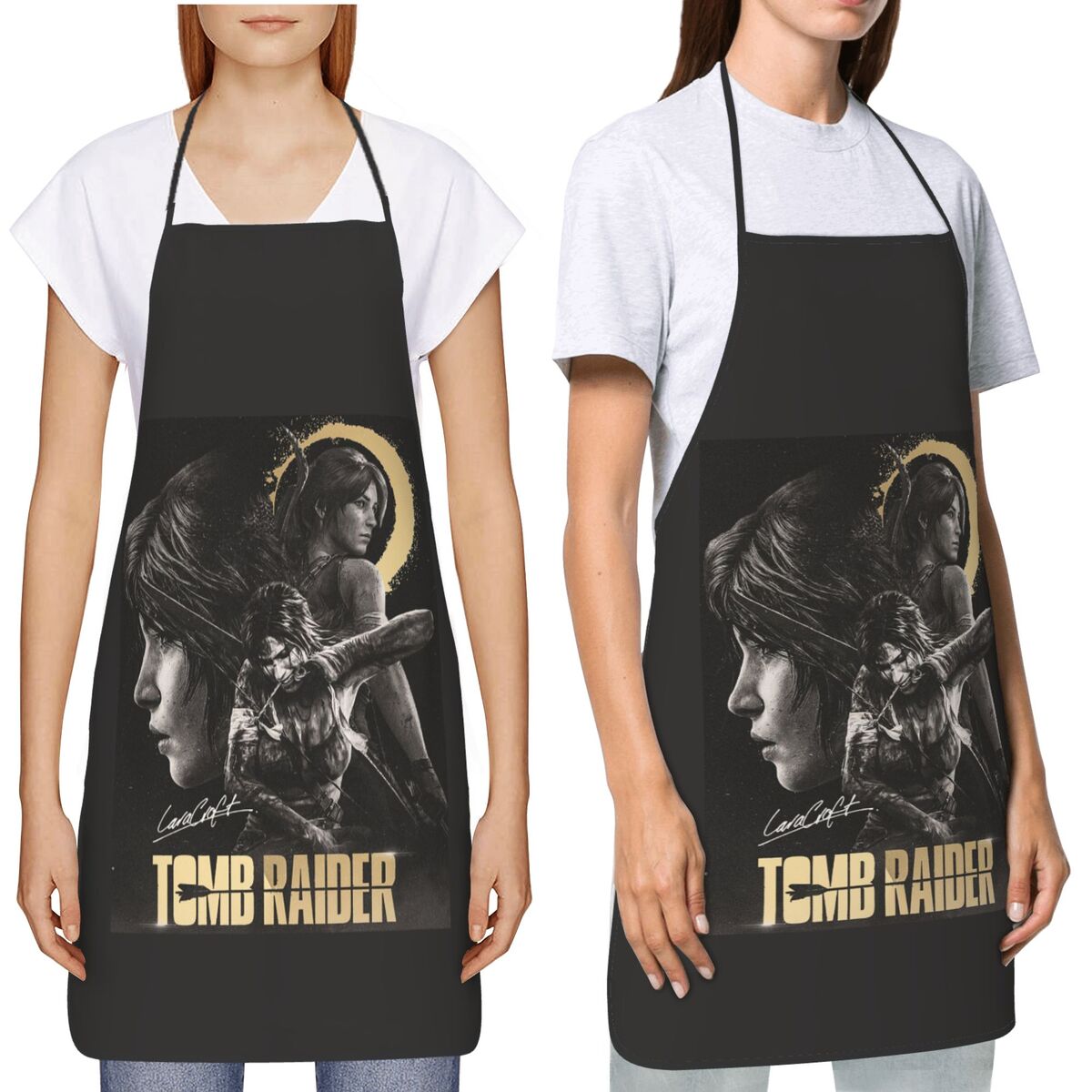Delantal de Cocina Raider Lara - Kitchen Baking Game reseña y precio