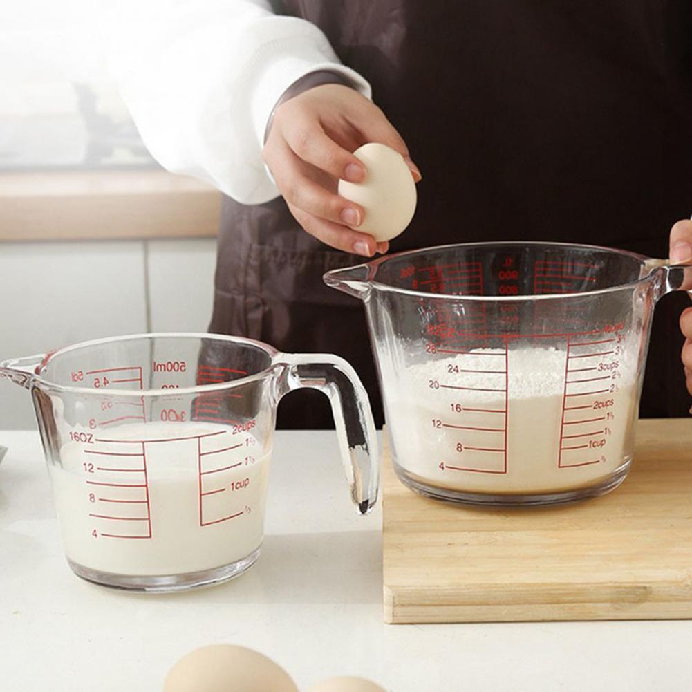 Taza medidora de líquidos, taz - Kitchen Glass Baking Set reseña y precio