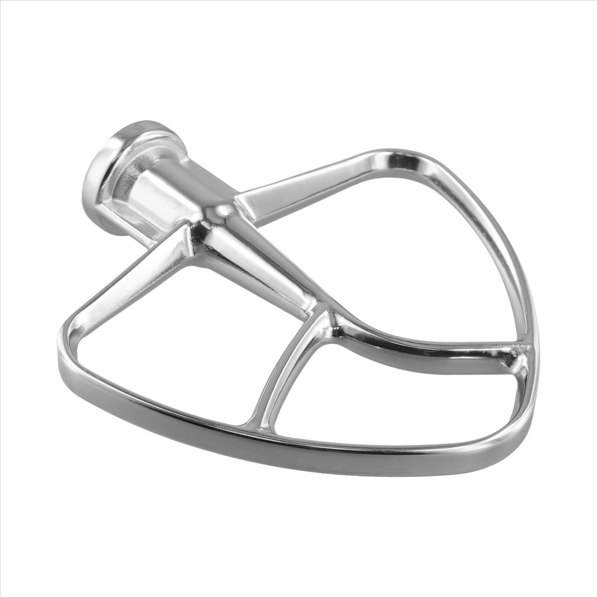 Batidor plano de acero inoxida - Kitchen Baking Aid reseña y precio