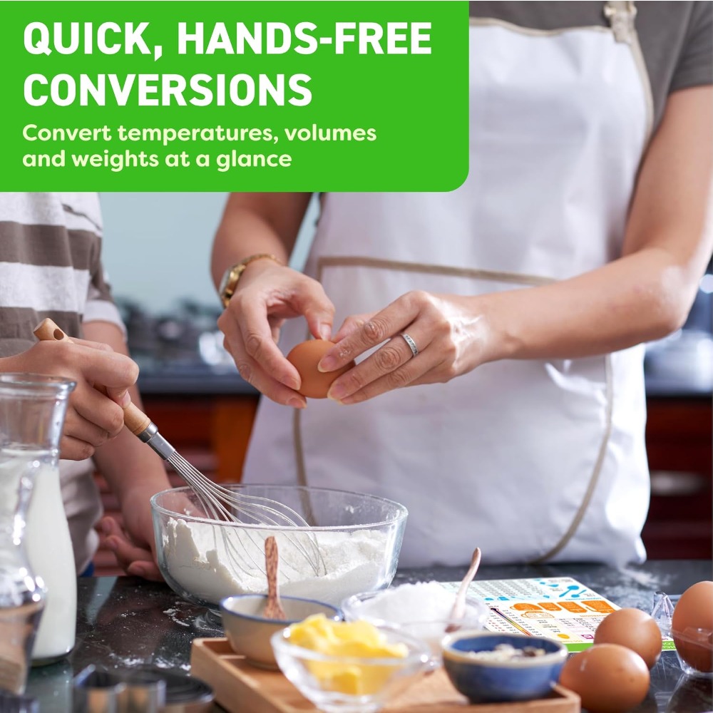 Tabla de conversión de medidas - Kitchen Baker reseña y precio