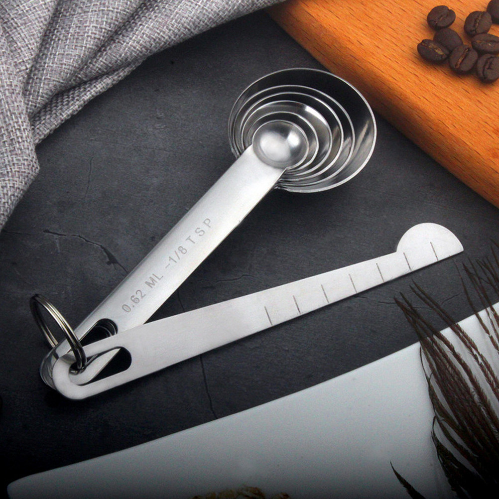 Juego de 6 Cucharas Medidoras  - Baking (Kitchen Ingredient) reseña y precio